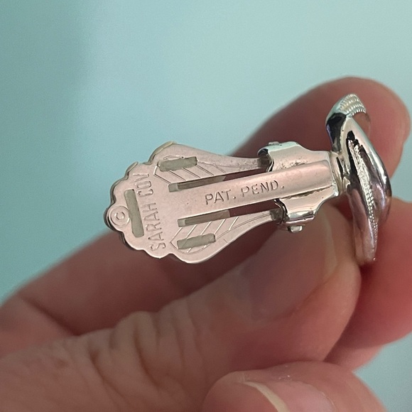 VTG Sarah Cov. Clip on earrings - Picture 5 of 11